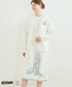 une nana cool 【ムーミン】 MOOMIN * une nana cool  なめらかふわふわフルジップパーカー