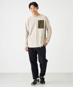 SHARE PARK MENS 【UVカット・吸水速乾・ストレッチ・軽量 】ＺＩＰポケットＴシャツ（L・XLサイズ）