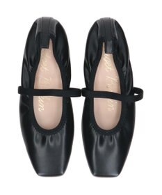 Bridget Birkin 【Bridget Birkin】エラスティックバンドスクエアバレエシューズ