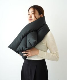 KWD 【日本製】DOWN SCARF グリーンダウン ダウンスカーフ
