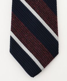 J.PRESS MEN 【KUSKA×J.PRESS ALL HANDMADE GRENADINE COLLECTION】レジメンタル ネクタイ