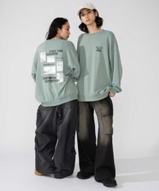 WEGO 【2025年秋冬新作/SMLXLサイズ展開/ユニセックス着用ITEM】アソートグラフィックプルオーバー