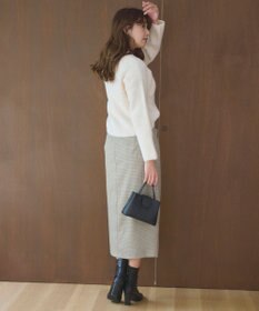 Feroux 【洗える】片畦プルオーバーニット