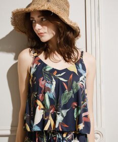 San-ai Resort（三愛水着楽園） ロングパンツセット　9M・11L　【Coral veil（コーラルヴェール）】