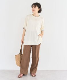 Green Parks 冷やっとすずやかレイヤーニットプルオーバ