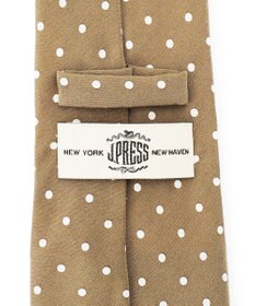 J.PRESS MEN ハンドプリントドット ネクタイ