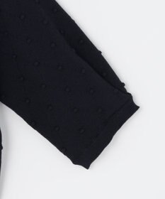 組曲 L 【先行予約・WEB限定】ポップコーンアーガイル5分袖 ニット