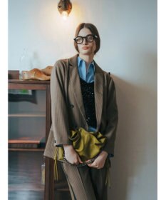 YECCA VECCA 【CLASSY.掲載】2wayチェーンギャザーバッグ