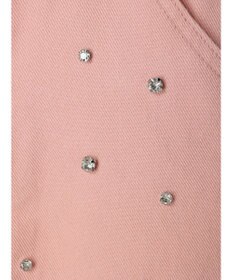 earth music&ecology ビジューデニムミニスカート