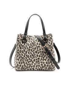 MioFIRANO カジュアルシックレオパードハンドバッグ 2WAY パスケース付き　FIRANO フィラノ