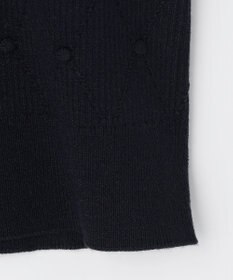 組曲 L 【先行予約・WEB限定】ポップコーンアーガイル5分袖 ニット