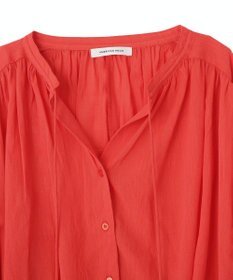 AMERICAN HOLIC スキッパーギャザーブラウス