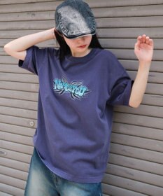 WEGO 【ユニセックス着用ITEM/MLサイズ展開】コンパクトフィットピグメントグラフィックT（SS）