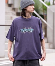 WEGO 【ユニセックス着用ITEM/MLサイズ展開】コンパクトフィットピグメントグラフィックT（SS）