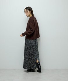 Green Parks かのこ編モックネックニットプルオーバー