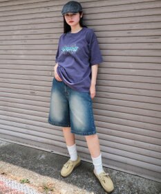 WEGO 【ユニセックス着用ITEM/MLサイズ展開】コンパクトフィットピグメントグラフィックT（SS）