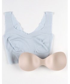 WACOAL ノンワイヤーブラ [GOCOCi/ワコール] ハーフトップ ブラトップ まるでつけていないような着ごこち 綿混 立体的なバストシルエット レディース CGG551 /ワコール