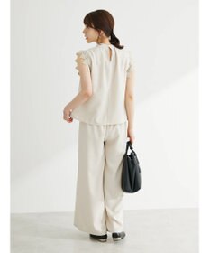 Green Parks ・ＥＬＥＮＣＡＲＥ　ＤＵＥ　リネンライクレースブラウス