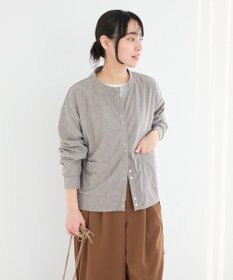 CRAFT STANDARD BOUTIQUE リングドットボタンカーディガン