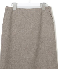 23区 【洗える】ウールライクカルゼ タイト スカート