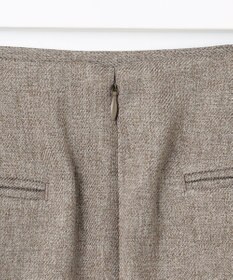 23区 【洗える】ウールライクカルゼ タイト スカート