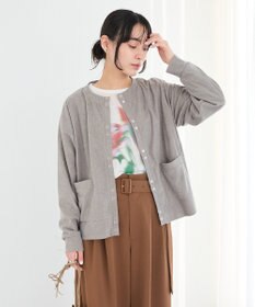 CRAFT STANDARD BOUTIQUE リングドットボタンカーディガン