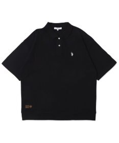 WEGO 【ユニセックス着用ITEM/MLサイズ展開】別注USPOLO　ヘビーウェイトポロT
