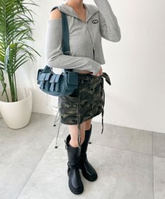 WEGO 金具デザインポケットショルダー