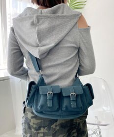 WEGO 金具デザインポケットショルダー