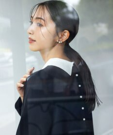 組曲 【新色追加！】Elena襟付き ニットワンピース