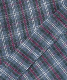 組曲 KIDS 【110-140㎝】チェックラッフル ブラウス