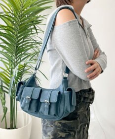 WEGO 金具デザインポケットショルダー