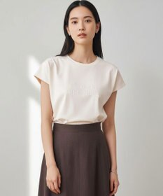 UNFILO 【新色追加】BEAUTY FORM-Tコットン ロゴフレンチT