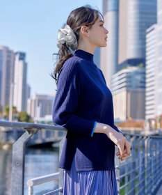 Tiaclasse パール付きオーガンジーシュシュ