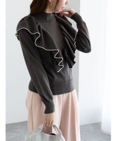 Te chichi ラッフルフリルニット