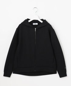 J.PRESS LADIES ダンボールジャージー ジップアップ パーカー