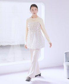 earth music&ecology センターシームフレアパンツ