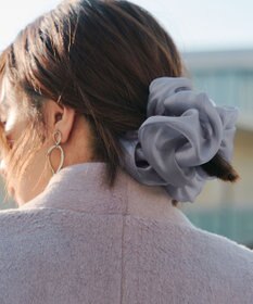 Tiaclasse パール付きオーガンジーシュシュ