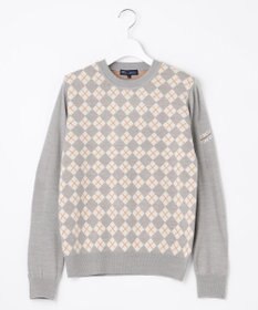 23区GOLF 【WOMEN】【ウォッシャブル】アーガイル ニット