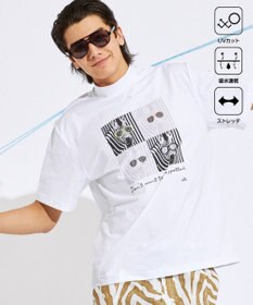 PW CIRCULUS 【UVカット / 吸水速乾 / 伸縮性抜群】【MEN】アニマルフォト T