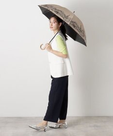 MOONBAT 【遮光100%】SOLFEGE MODE  晴雨兼用 長傘 日傘 街並プリント