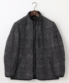 JOSEPH ABBOUD 【キング・洗える/リバーシブル/まるでニット】ツィーディーフリース ジャケット