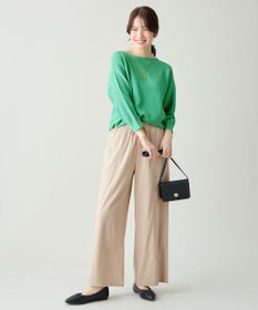 ANY アクリルガーターニット