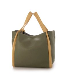 UNBILLION カシュカシュ cachecache / ミニショルダー付きソフトレザー調ミニトートバッグ