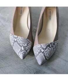 MODE ET JACOMO <MODE ET JACOMO>ポインテッドウェッジソールパンプス