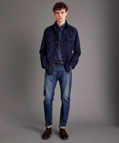 JOSEPH ABBOUD 【サスティナブル素材】小紋プリント シャツ