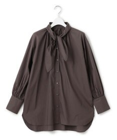 J.PRESS YORK STREET 【WOMEN】コットンボータイ ブラウス
