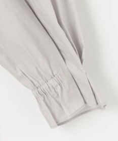 自由区 L スムースコンビ ボリューム袖カットソー