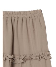 earth music&ecology ミニフリルボリュームスカート