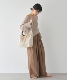 russet 【2025AW新作】《WEB限定》レザー2WAYトートバッグ(CE-1584-WEB)